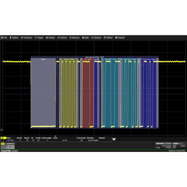 Teledyne LeCroy T3DSO2000A-FLEXRAY